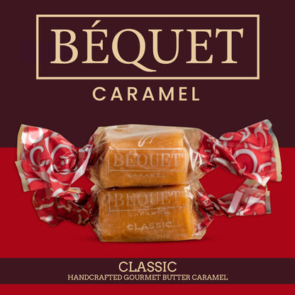 Product image of JO SWEETS Bequet Caramel Classic Handcrafted Gourmet Butter Caramel Candy Pack Gluten Free Smooth Chewy
