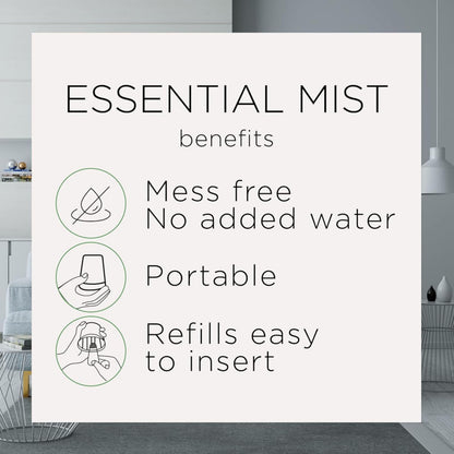 Product image of Air Wick Essential Mist Starter Kit Diffuser + Refill Vanilla and Pink Papaya Essential Oils Air Freshener