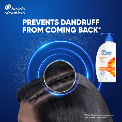 Product image of Head and Shoulders Anti Hair Fall Shampoo Anti Dandruff Fresh Scent Relieves Dry Scalp Repairs Damage Pump