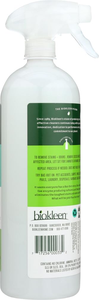 Product image of Biokleen Bac Out Stain and Odor Eliminator Spray Bottle 32 fl oz 32 fl oz
