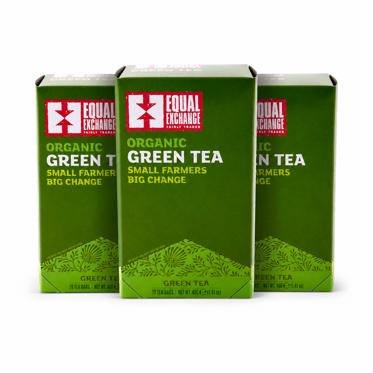 Equal Exchange Organic Green Tea 20 Count