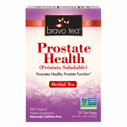 Bravo Tea Prostate Health Caffeine Free 20 Tea Bags