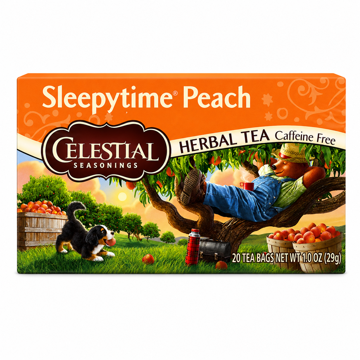 Celestial Seasonings Herbal Tea Sleepytime Peach 20 ct