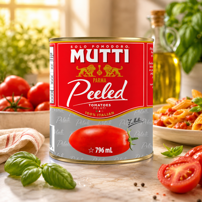 Mutti Fresh Whole Peeled Tomatoes Pelati . Italy's #1 Brand 28 oz