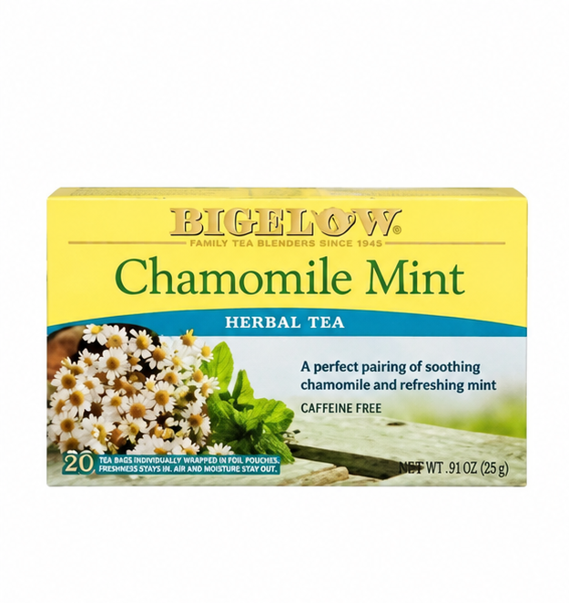 Bigelow Tea Herbal Tea Caffeine Free Chamomile Mint 20