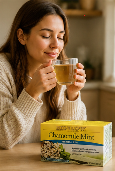 Bigelow Tea Herbal Tea Caffeine Free Chamomile Mint 20