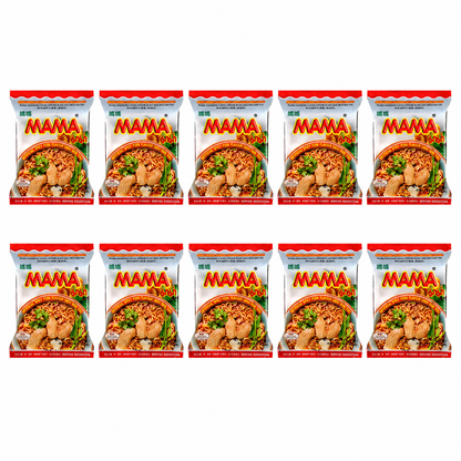 Mama Ramen Style Instant Oriental Noodles Spicy Pork Flavor