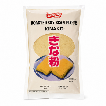 Shirakiku Kinako Japanese Roasted Soybean Flour Additive free Soybean Flour 5 OZ