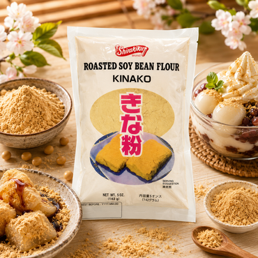 Shirakiku Kinako Japanese Roasted Soybean Flour Additive free Soybean Flour 5 OZ