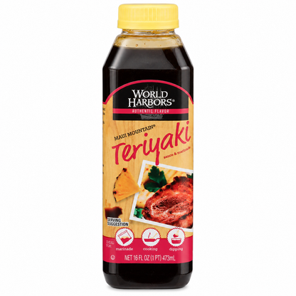 World Harbors Maui Mountain Teriyaki 16 Oz