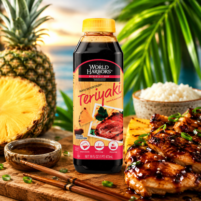 World Harbors Maui Mountain Teriyaki 16 Oz