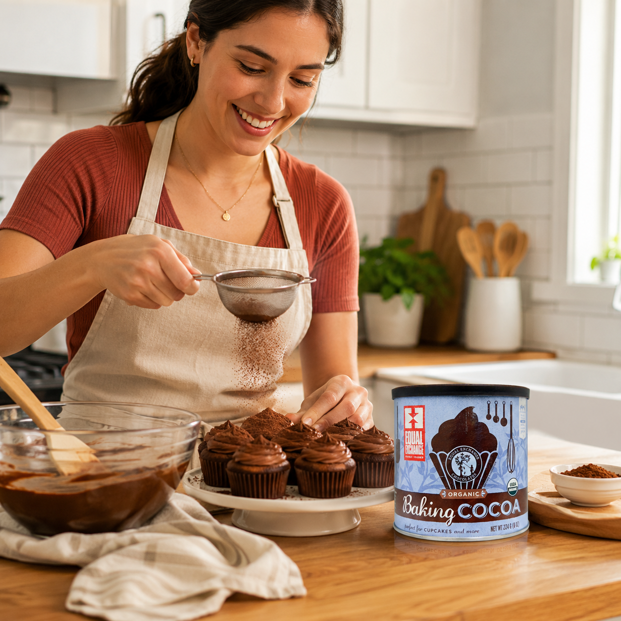 Equal Exchange Organic Baking Cocoa 224 g 8 oz