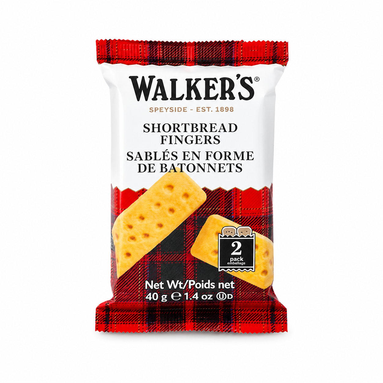 Walkers Shortbread Fingers Shortbread Cookies Snack Packs 24 Count