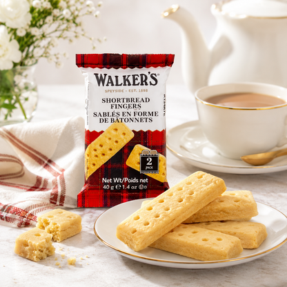Walkers Shortbread Fingers Shortbread Cookies Snack Packs 24 Count