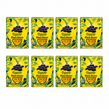 Jack's Organic Jack's Organic Black Beans . Packed with Protein 13.4 oz