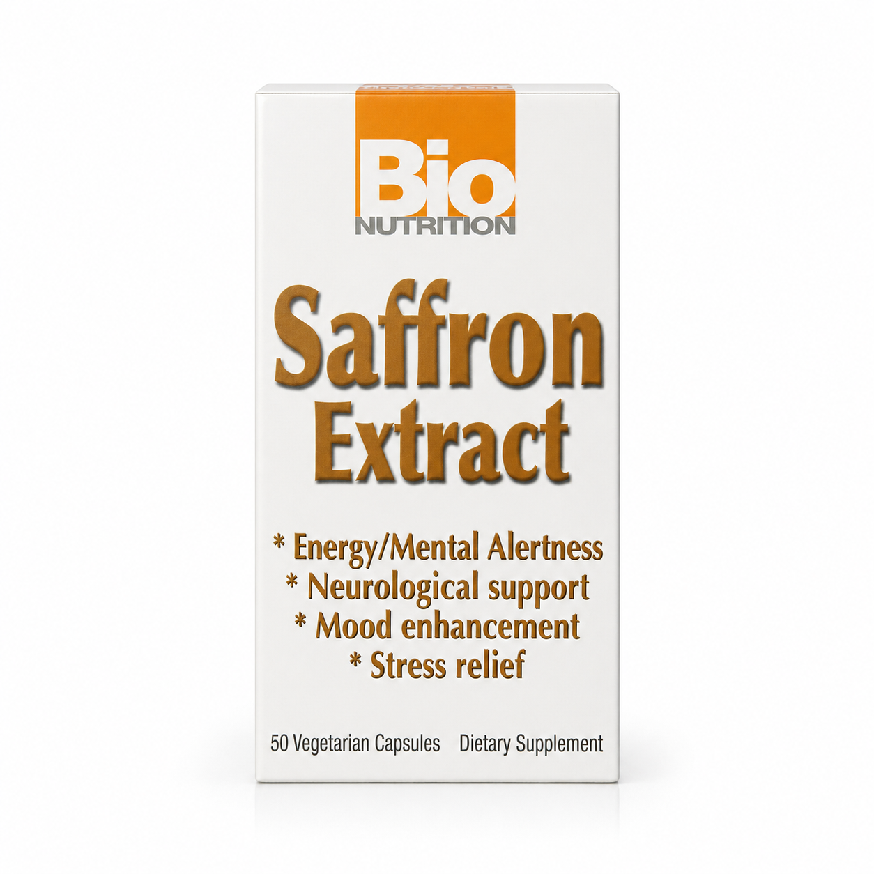 Bio Nutrition Standardized Saffron Vegi Caps Saffron Extract 88.5 mg 50 Count