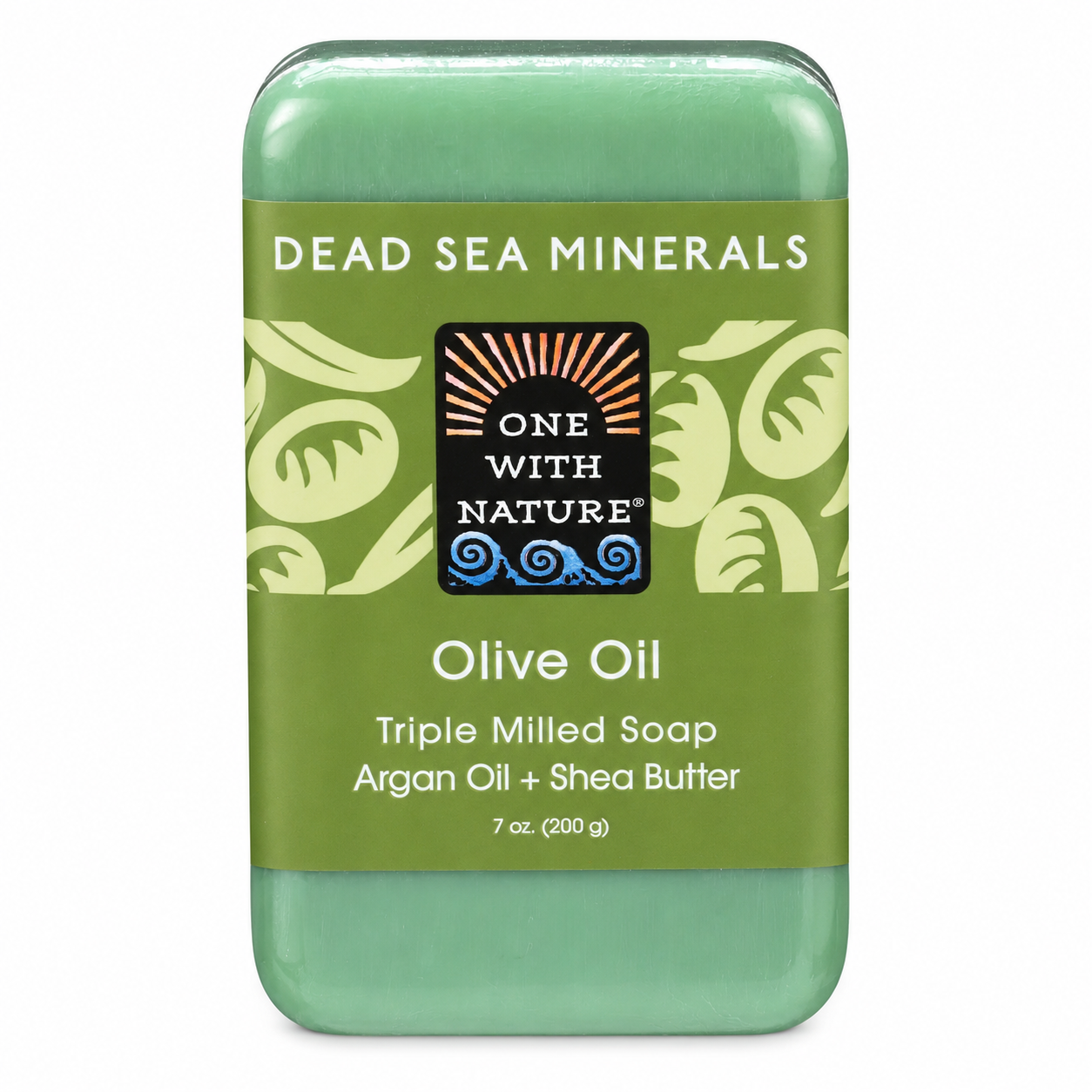 One With Nature Dead Sea Mineral Olive Oil Bar Soap 7 Oz