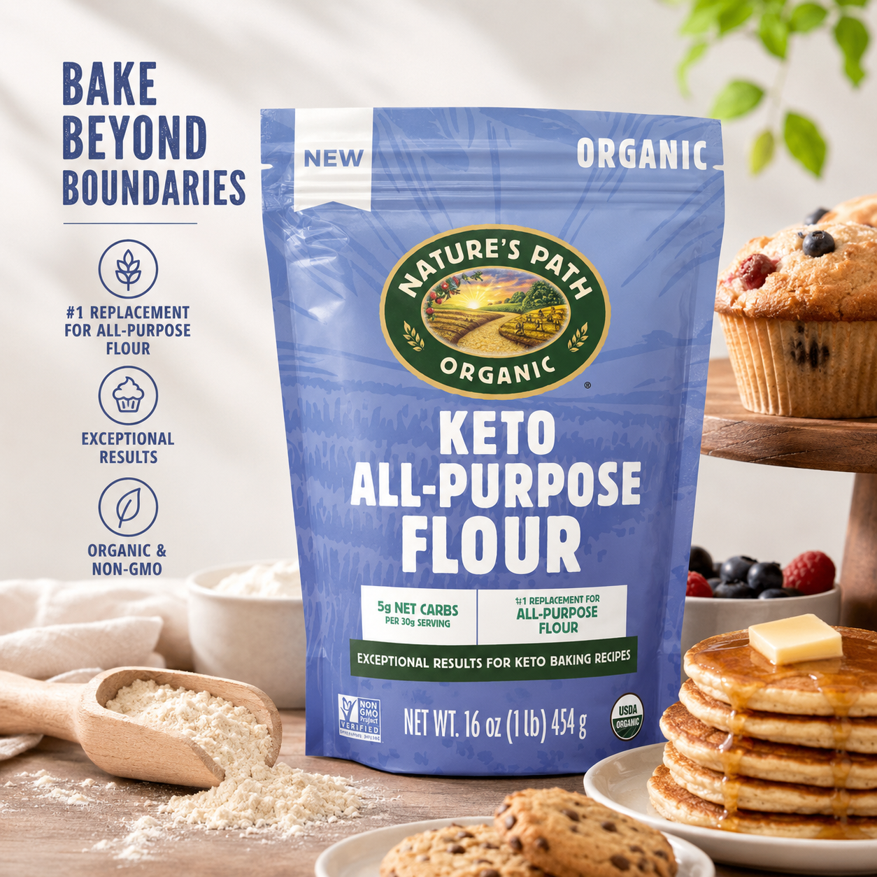 Nature's Path Organic Keto All Purpose Flour 16 oz