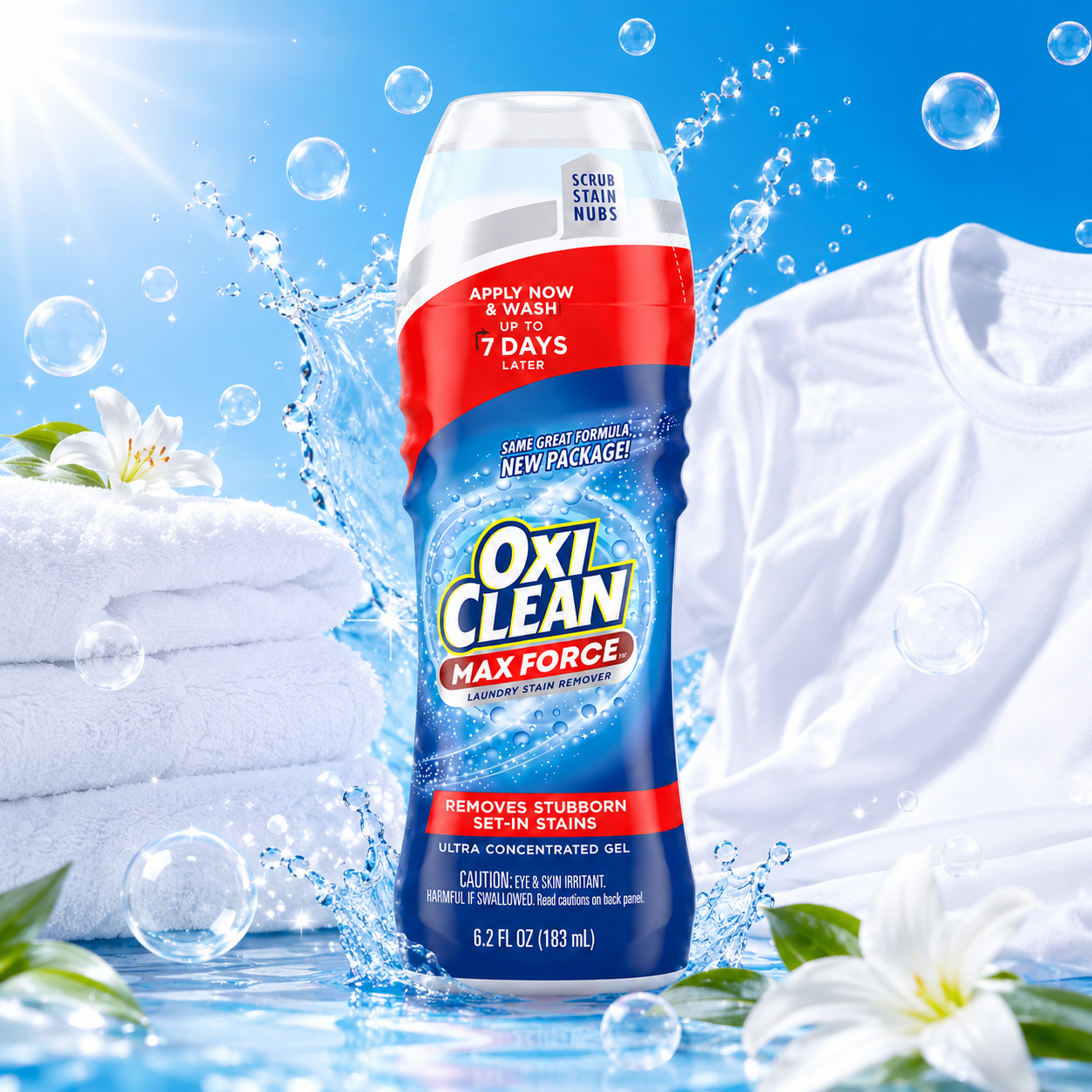 OxiClean MaxForce Gel Stick 6.2 ounce