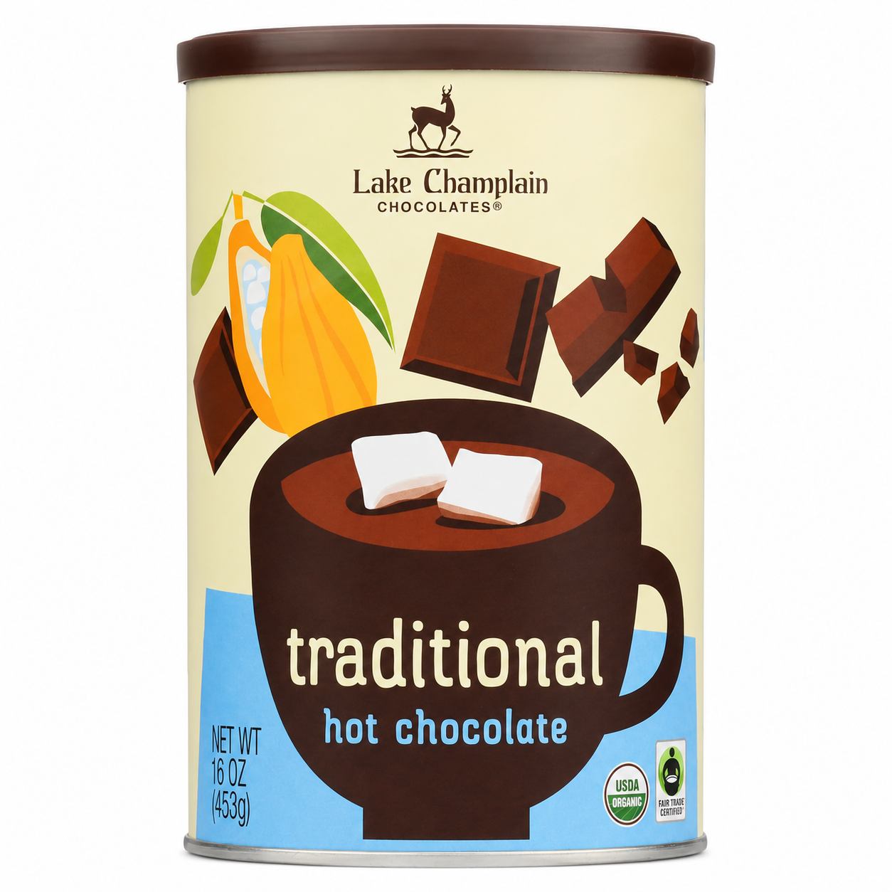 Lake Champlain Chocolate Hot Chocolates Traditional Hot Chocolate 16 oz