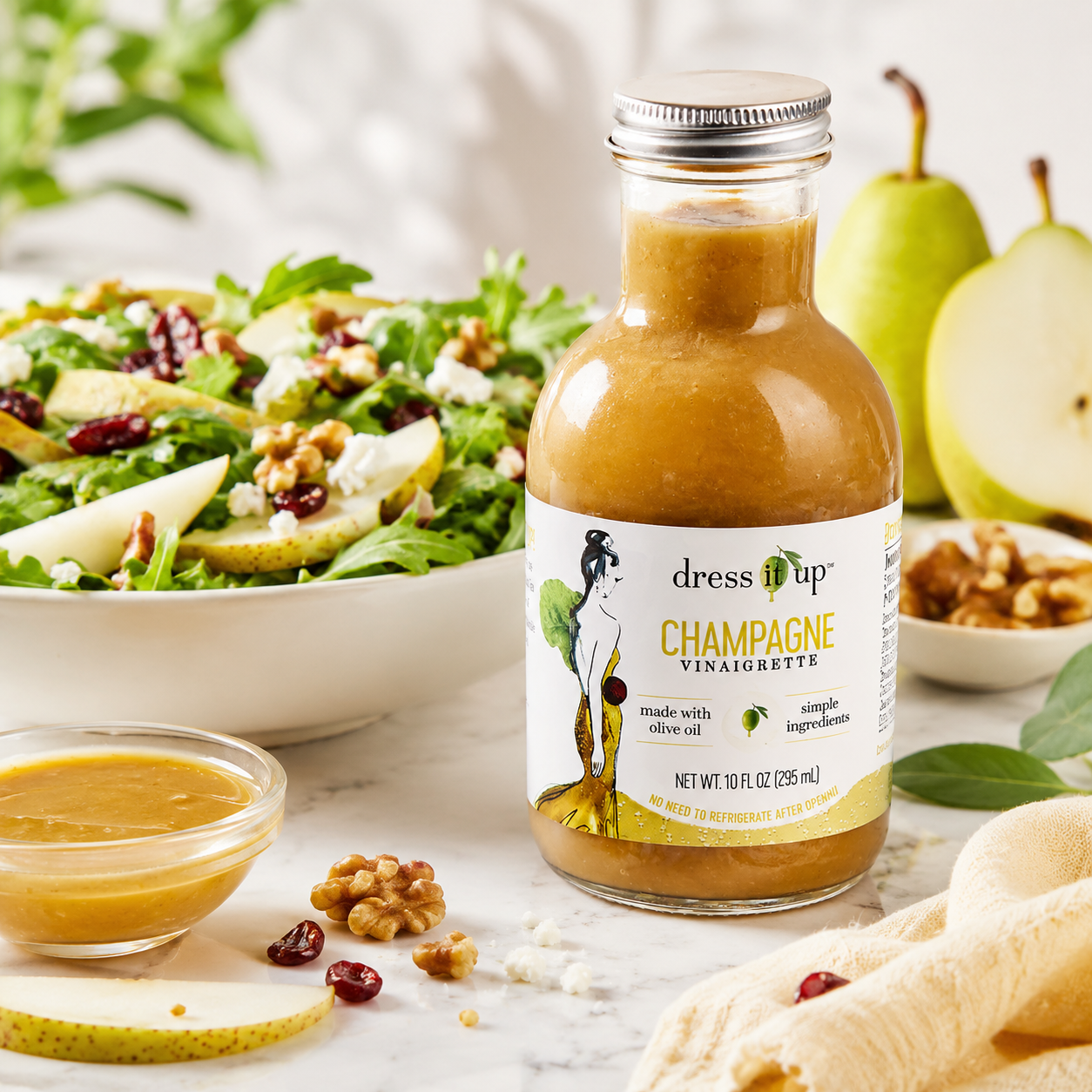 Dress It Up Champagne Vinaigrette Salad Dressing 10 oz