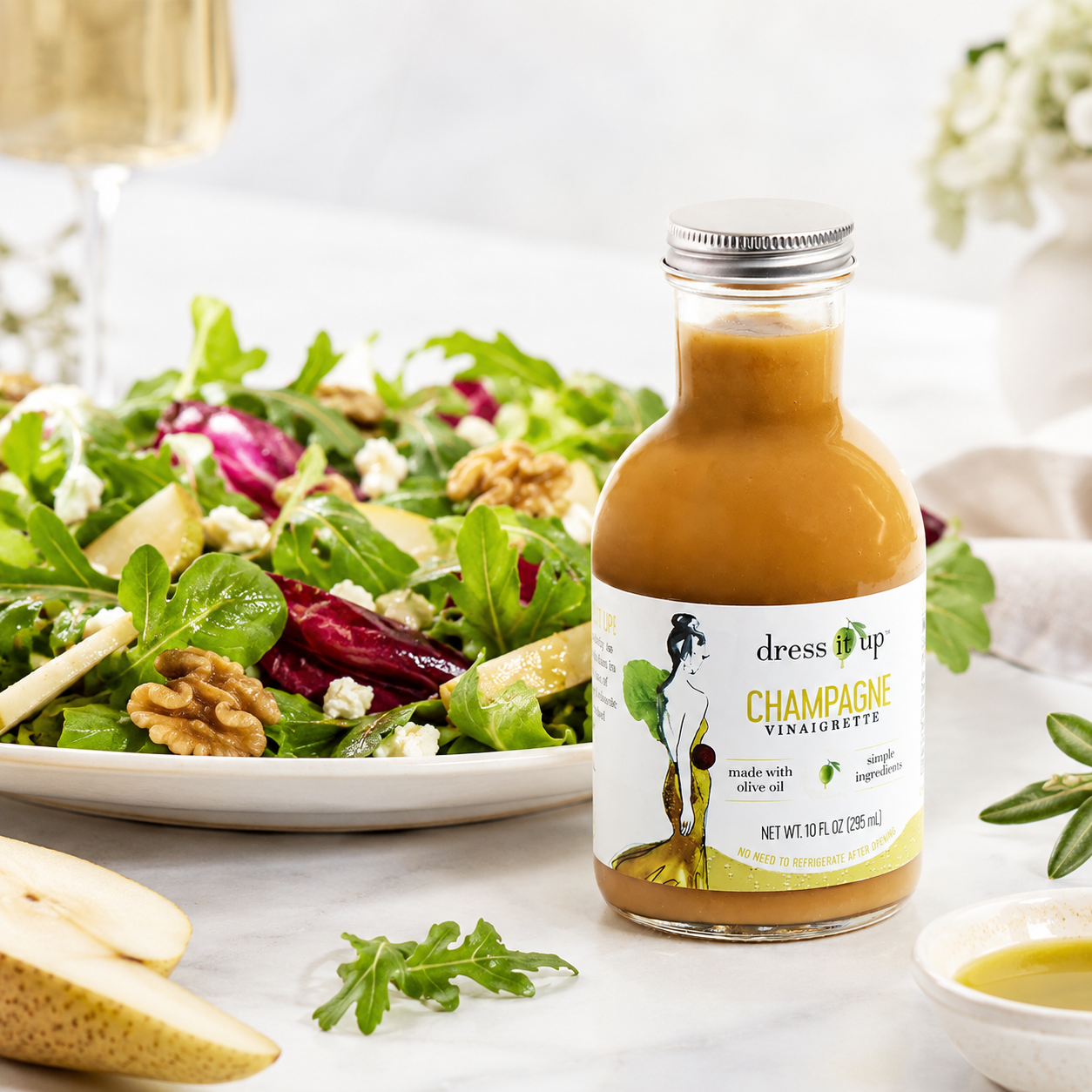 Dress It Up Champagne Vinaigrette Salad Dressing 10 oz