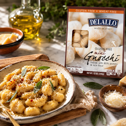 DeLallo Potato & Rice Mini Gnocchi Box 12oz
