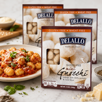 DeLallo Potato & Rice Mini Gnocchi Box 12oz