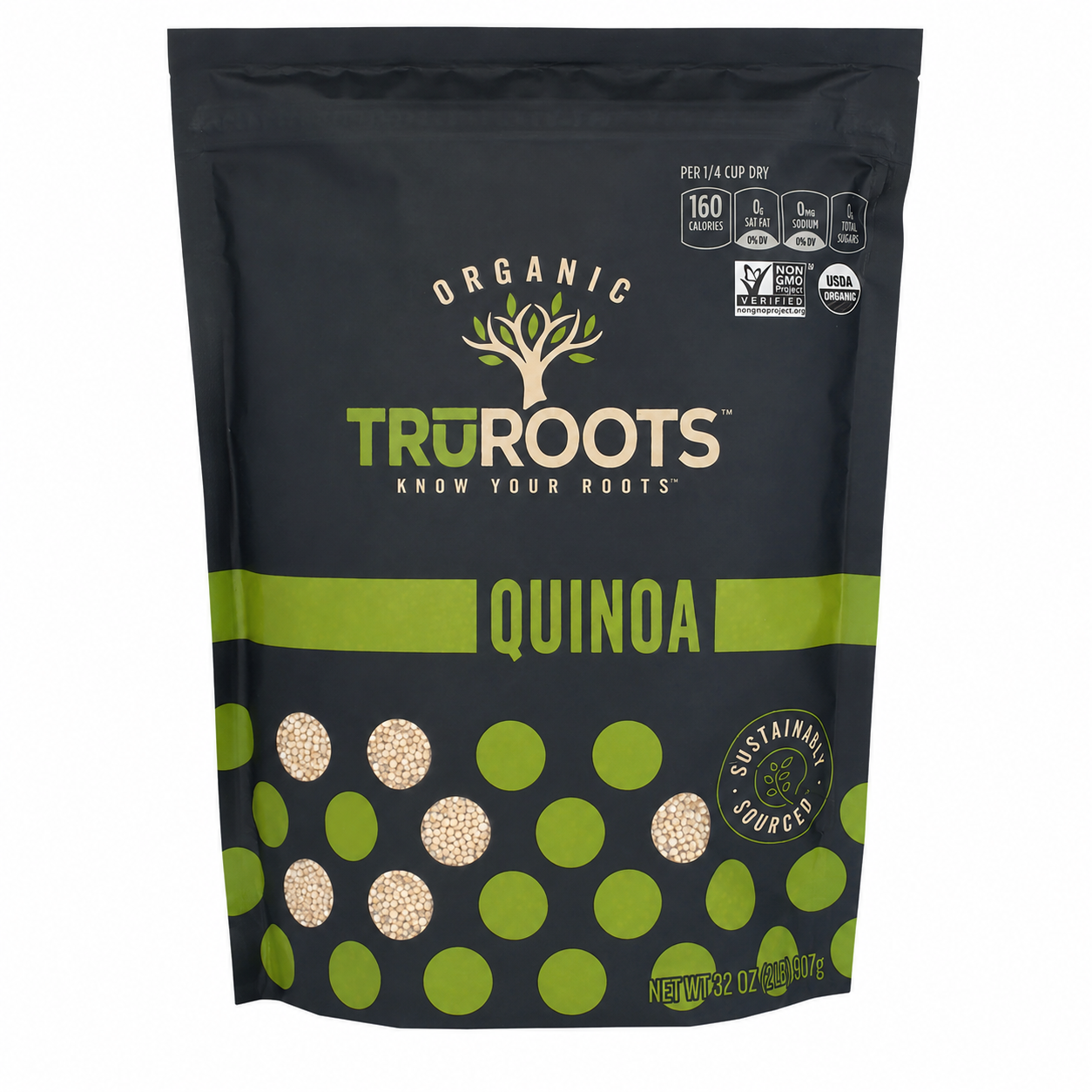 TruRoots Organic Certified USDA Organic Quinoa Certified Project Verified 32 Ounces