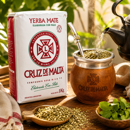 Cruz de Malta Yerba Mate 4kg / 8.8lbs Yerba Mate / 8.8lbs
