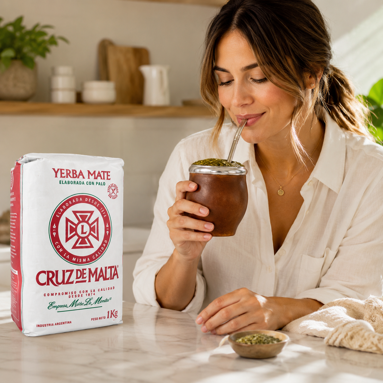 Cruz de Malta Yerba Mate 4kg / 8.8lbs Yerba Mate / 8.8lbs