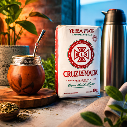 Cruz de Malta Yerba Mate 4kg / 8.8lbs Yerba Mate / 8.8lbs