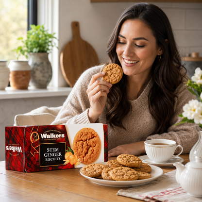 Walkers Stem Ginger Cookies 5.3 oz