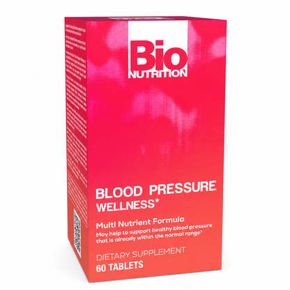 Bio Nutrition Blood Pressure Wellness Tabs 60 Count