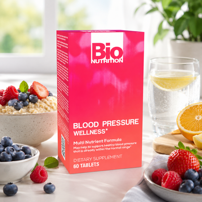 Bio Nutrition Blood Pressure Wellness Tabs 60 Count