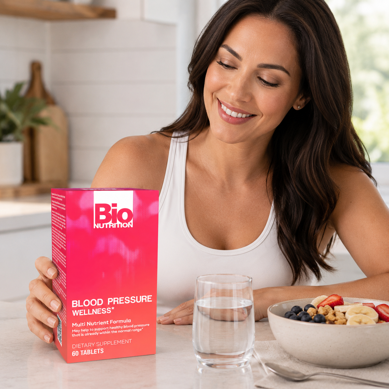Bio Nutrition Blood Pressure Wellness Tabs 60 Count