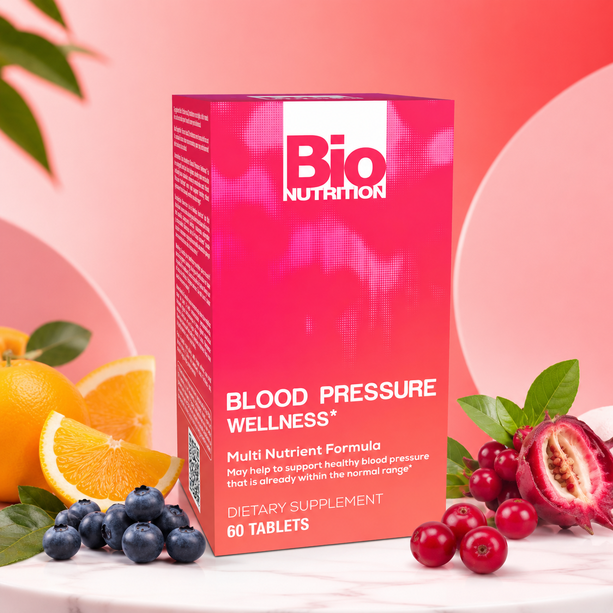 Bio Nutrition Blood Pressure Wellness Tabs 60 Count