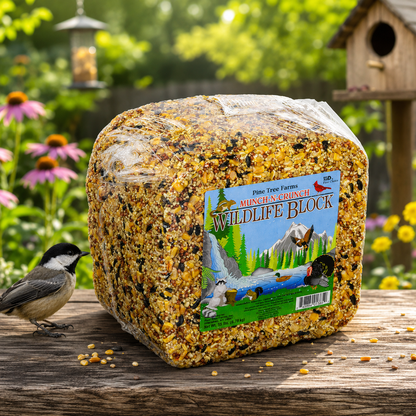 Pine Tree Farms 1385 Wildlife Block Multicolored 15 Pounds