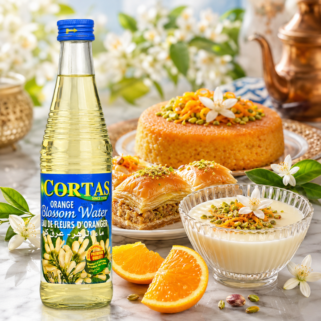 Orange Blossom Orange Water Cortas 10 oz