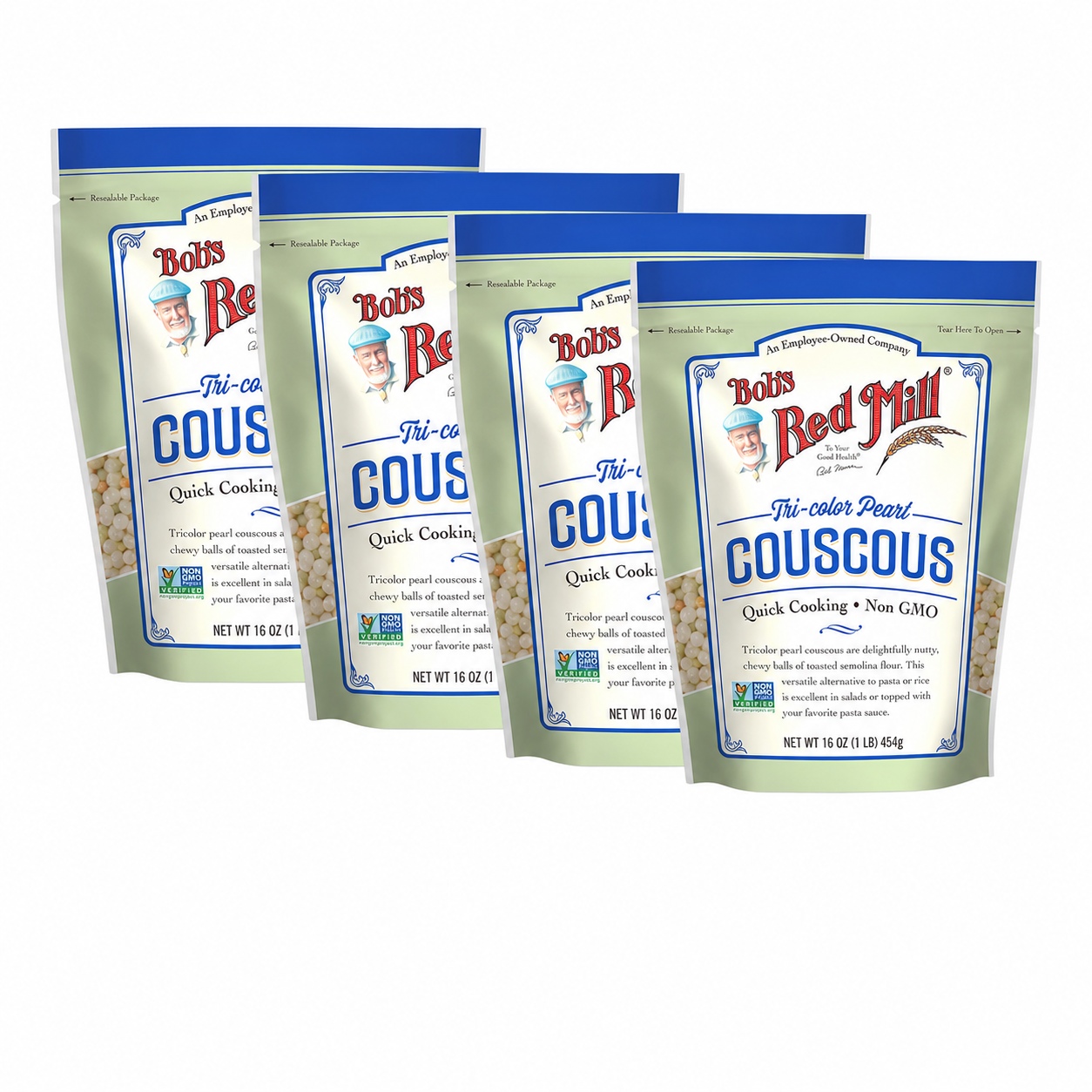 Bob's Red Mill Tri Color Pearl Couscous 16 Ounce