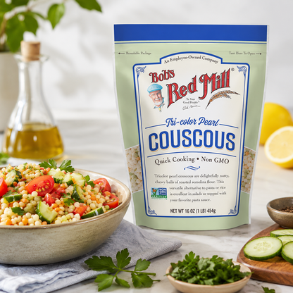 Bob's Red Mill Tri Color Pearl Couscous 16 Ounce