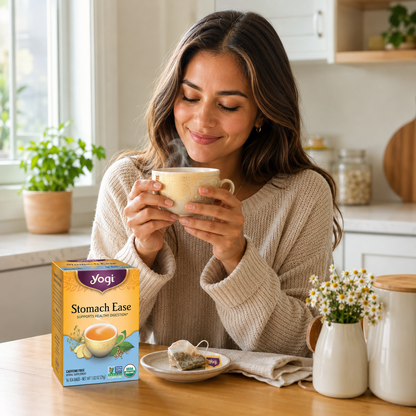 Yogi Tea Stomach Ease 16 Count