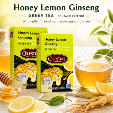Celestial Seasonings Lemon Honey Honey Lemon Ginseng Green Tea Bags 2 pk 20 ct
