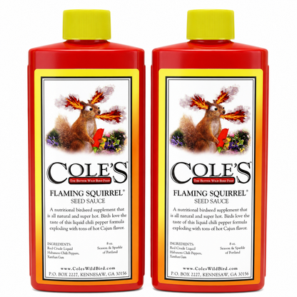Cole's Flaming Squirrel Assorted Species Wild Bird Food Additive Soybean 8 oz