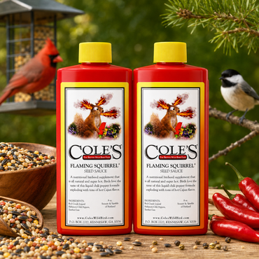 Cole's Flaming Squirrel Assorted Species Wild Bird Food Additive Soybean 8 oz