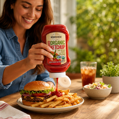 WOODSTOCK FARMS Organic Tomato Ketchup 20 OZ