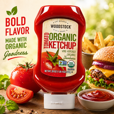 WOODSTOCK FARMS Organic Tomato Ketchup 20 OZ