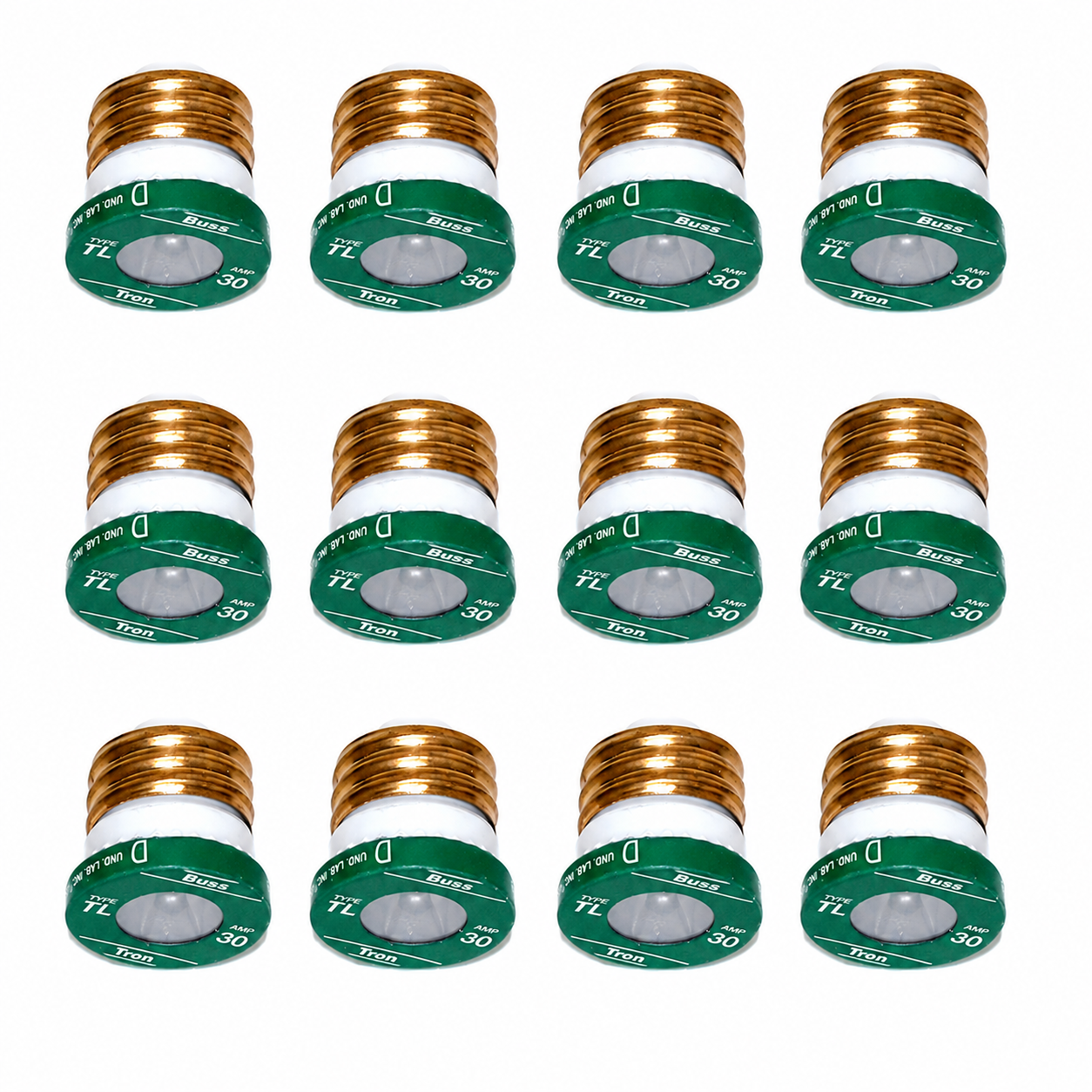 Bussman TL 30PK4 30 Amp TL Edison Plug Time 4 Count