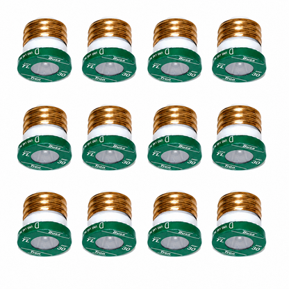 Bussman TL 30PK4 30 Amp TL Edison Plug Time 4 Count