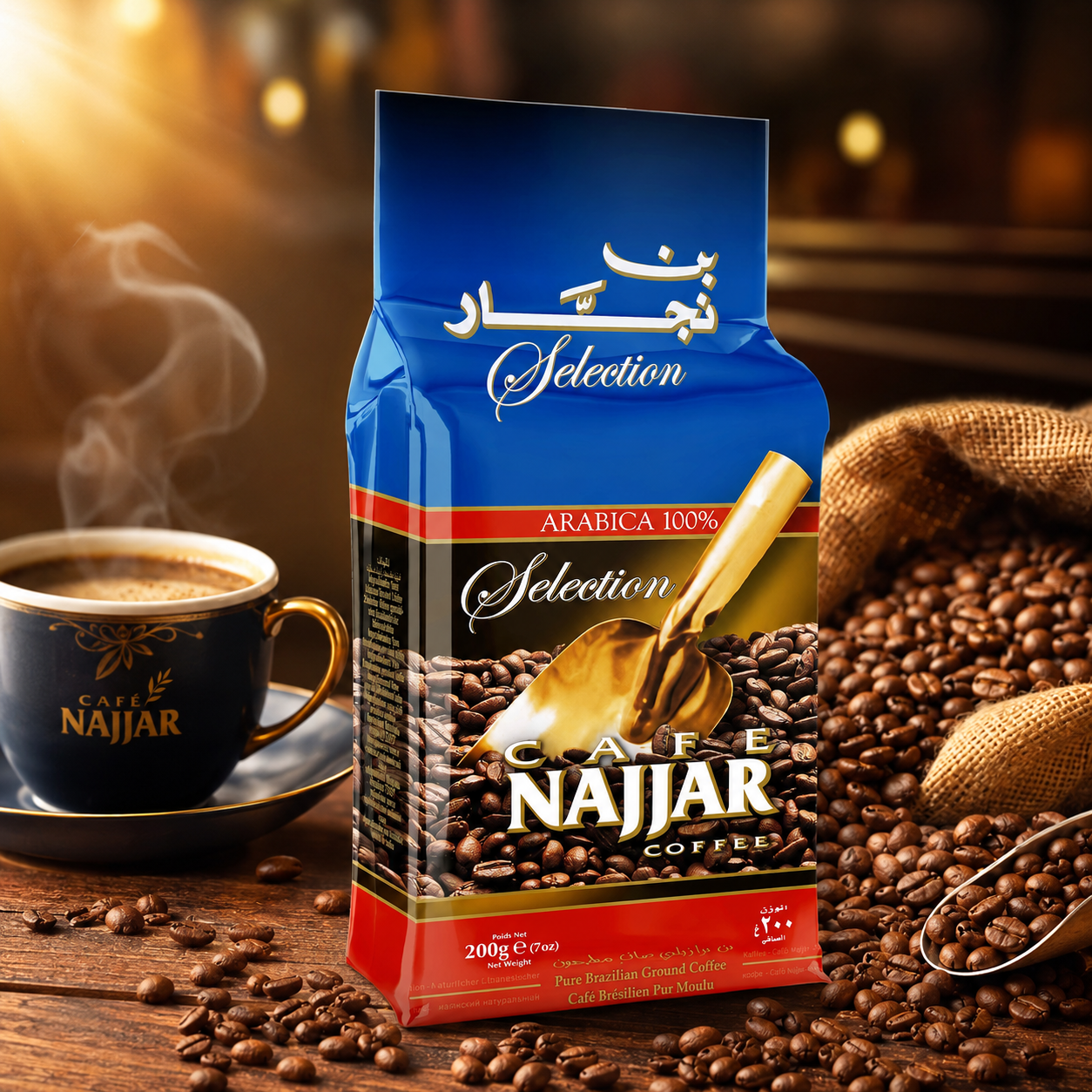 Cafe Najjar Selection Arabica [200 grams] 7 Ounces